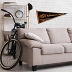 Rico Industries Ncaa Oklahoma State Cowboys Classic 12'' X 30'' Felt Wall D  Cor Pennant - Great For Home/Bed Room/Man Cave D  C