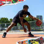 AND1 Fantom Graffiti Rubber Basketball: Official Regulation Size 7 (29.5 inches) - Deep Channel Construction Streetball, Made fo