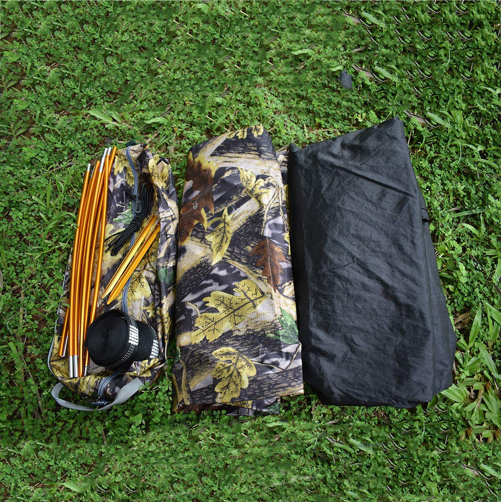 Wintming Hammock With Mosquito Net And Rain Fly Cover 3 In 1 Camping Hammock Tent 440Lbs Load