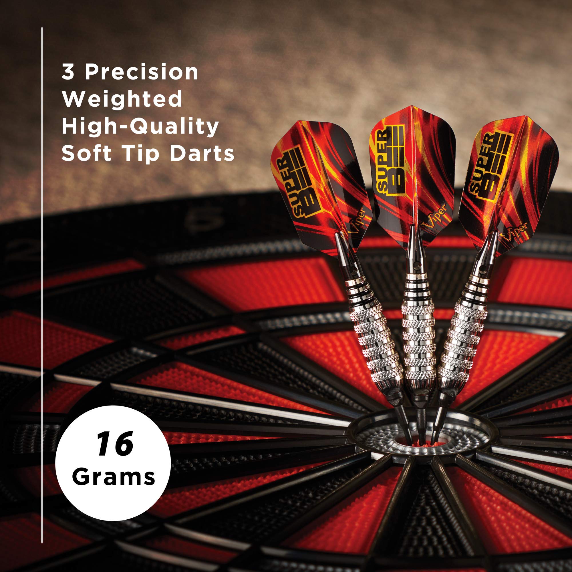 Viper Super Bee Silver Soft Tip Darts 16 Grams