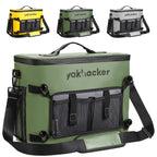 Yakhacker Kayak Cooler Bag, Waterproof Seat Back Cooler With Lawn-Chair Style Seats, Kayak Accessories Portable Ice Chest Cooler