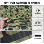 Delmera Emergency Sleeping Bag, Lightweight Survival Sleeping Bags Waterproof Thermal Emergency Blanket, Bivy Sack For Outdoor A