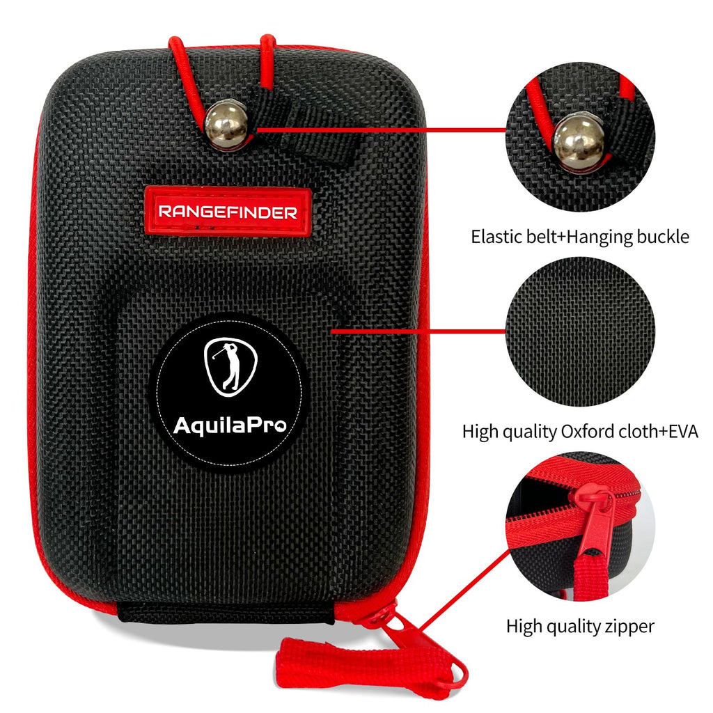 Golf Rangefinder Case Aquilapro, Compatible For Bushnell/Callaway/Tectectec, Waterproof, Shockproof & Moisture-Proof, Includes C