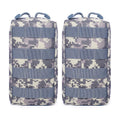 Tacticool 2 Pack Molle Pouches - Tactical Compact Water-Resistant Edc Pouch (2 Pack-Acu)