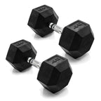 Cap Barbell 40 Lb Pair Coated Hex Dumbbell Weight