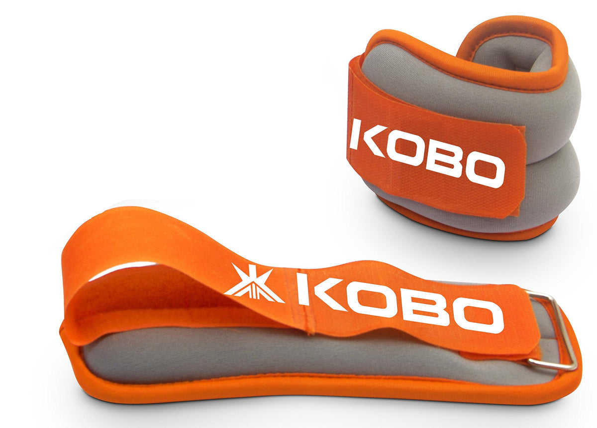 Kobo Ankle/Wrist Weight (0.5 Kg x 2 = 1 Kg) (Pair) vFor Walking + Running Or Hands for Strength Training Exercise for Men and Wo