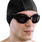 Aqtivaqua Swimming Goggles Swim Goggles For Adults Men Women Kids Youth Girls Boys Children Dx (Black, Shade)