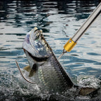 Fregito Fishing Harpoon, Stainless Steel Barbed Spear With Aluminum Alloy Rod Gig Gaff, 8Mm Screw For Outdoor Landing Large Fish