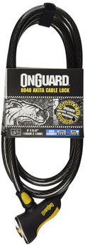 Onguard 8040 Akita 12Mm X 6' Cable Lock, Black
