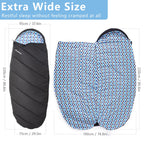 Bisinna Flannel Xl Sleeping Bag(630Gms) For Adults Warm & Cold Weather Sleeping Bag 3-4 Season With 100% Cotton Lining Large Sle
