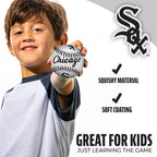 Franklin Sports Chicago White Sox Mlb Team Baseball - Mlb Team Logo Soft Baseballs - Toy Baseball For Kids - Great Decoration Fo