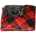 Camp Casual Throw Blanket For Camping - Plush Reversible Camping Blanket For Indoor & Outdoor Settings - Machine Washable Soft B