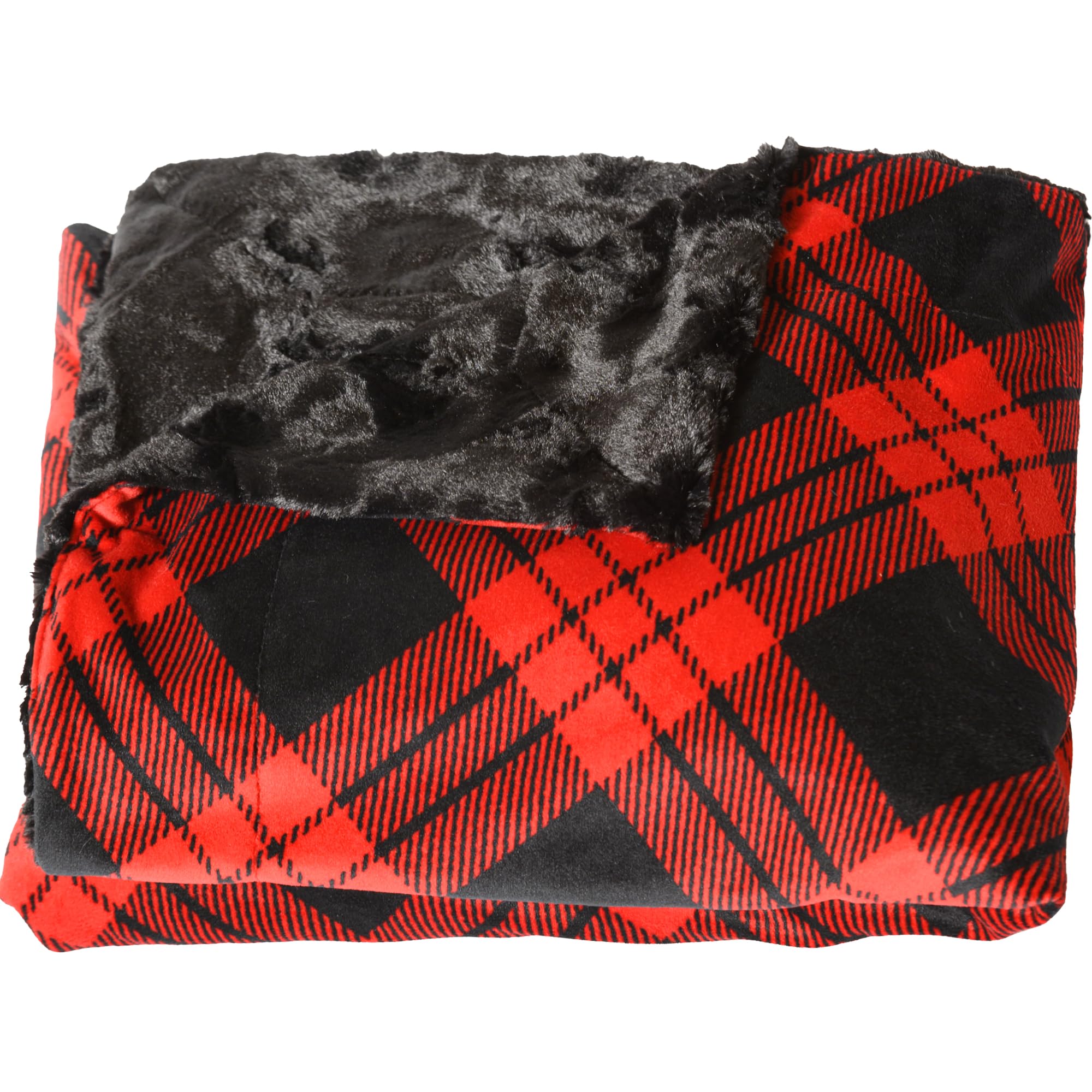 Camp Casual Throw Blanket For Camping - Plush Reversible Camping Blanket For Indoor & Outdoor Settings - Machine Washable Soft B