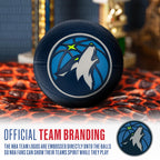 Franklin Sports Nba Minnesota Timberwolves Mini Foam Basketball - Kids 5.5'' Inch Toy Basketball For Over The Door + Mini Indoor