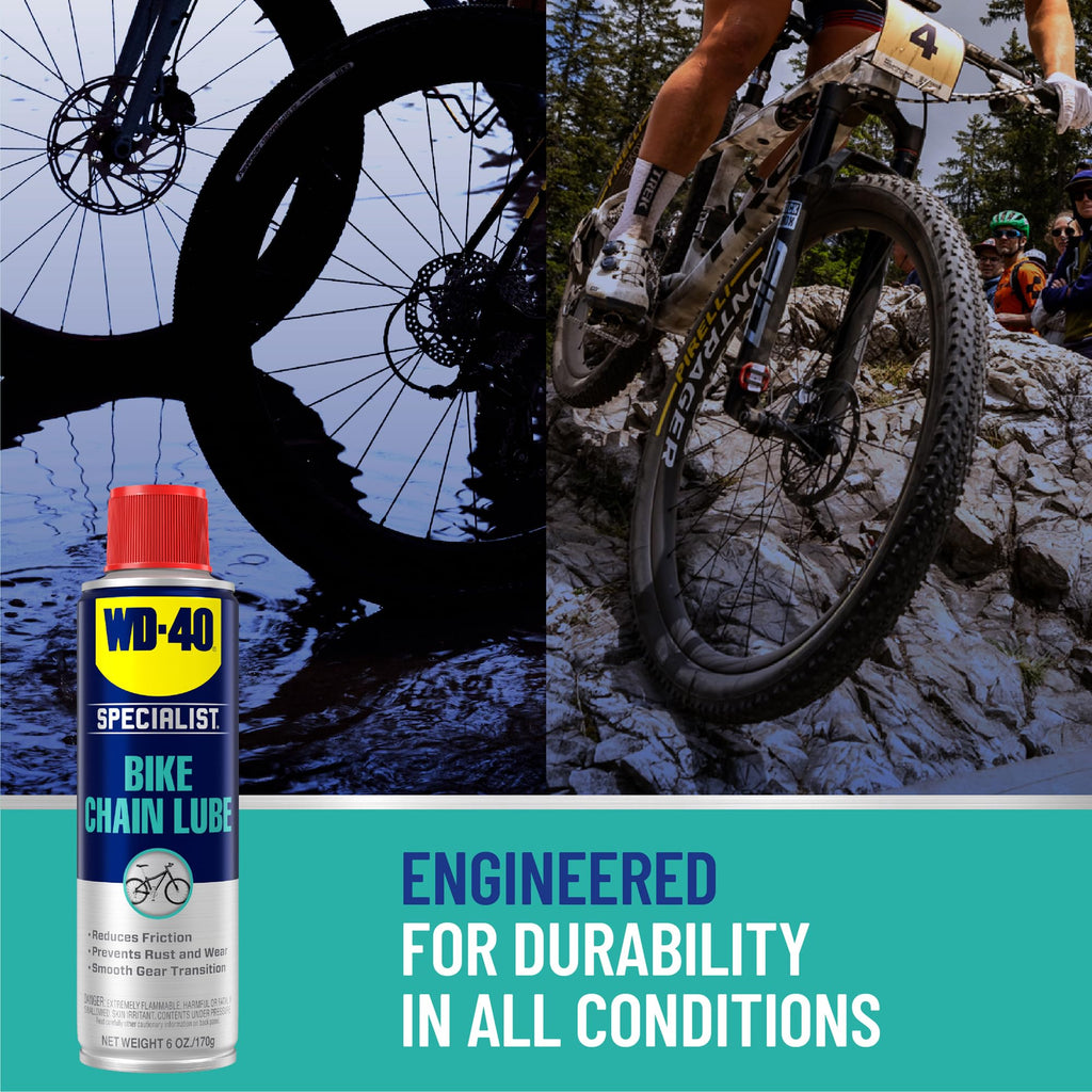 Wd-40 Specialist Bike Chain Lube, 6 Oz