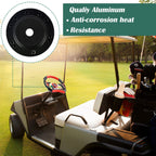 Roykaw Golf Cart Steering Wheel Or Hub Adapter For Ezgo Club Car Yamaha (For Ezgo Rxv/Txt Black)