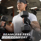 Harbinger Pro Gloves 3.0 - High Performance Training Gloves with Enhanced Grip, Breathable 4-Way Stretch, Leather Reinforcements