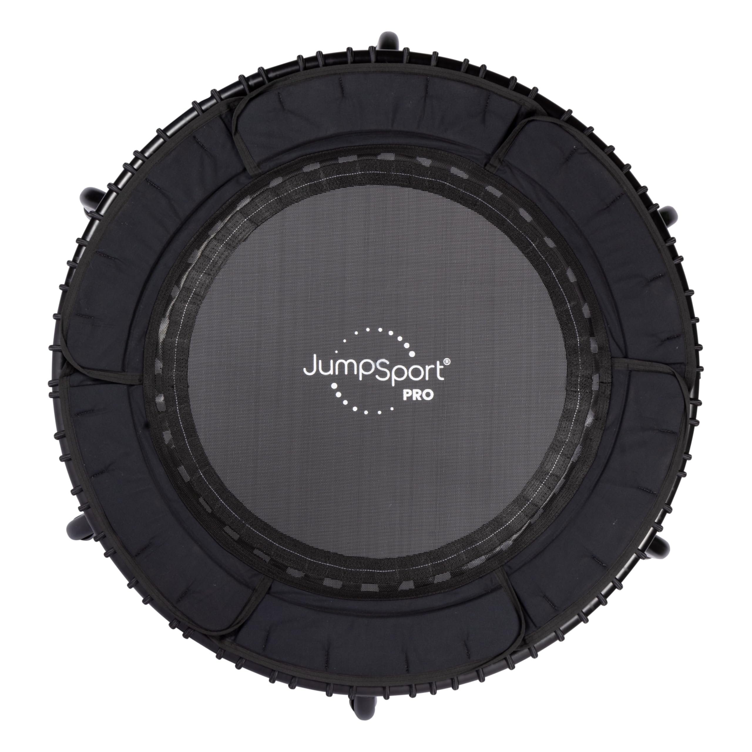 JumpSport 39 PRO Fitness Trampoline, 370 PRO, Exercise Rebounder, 36 Adjustable Bungees, 300 lb Wt. Rating