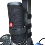 Homemount Portable Speaker Mount For Golf Cart Accessories - Adjustable Strap Fits Bluetooth Wireless Speaker Strap Attachment T