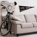 Rico Industries Ncaa Northern Arizona Lumberjacks Classic 12'' X 30'' Felt Wall D  Cor Pennant - Great For Home/Bed Room/Man Cav