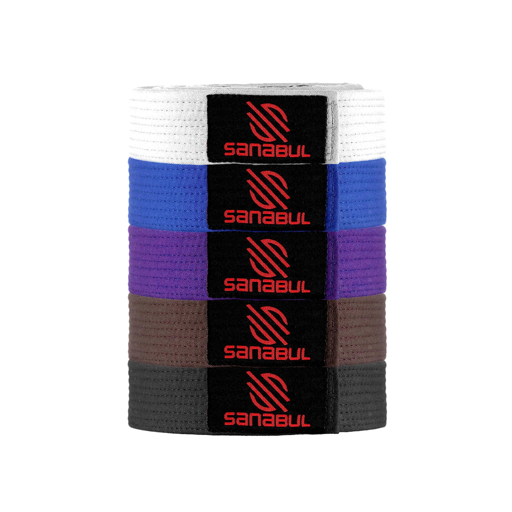 Sanabul Brazilian Jiu Jitsu Bjj Pro Belts (Black, A0)