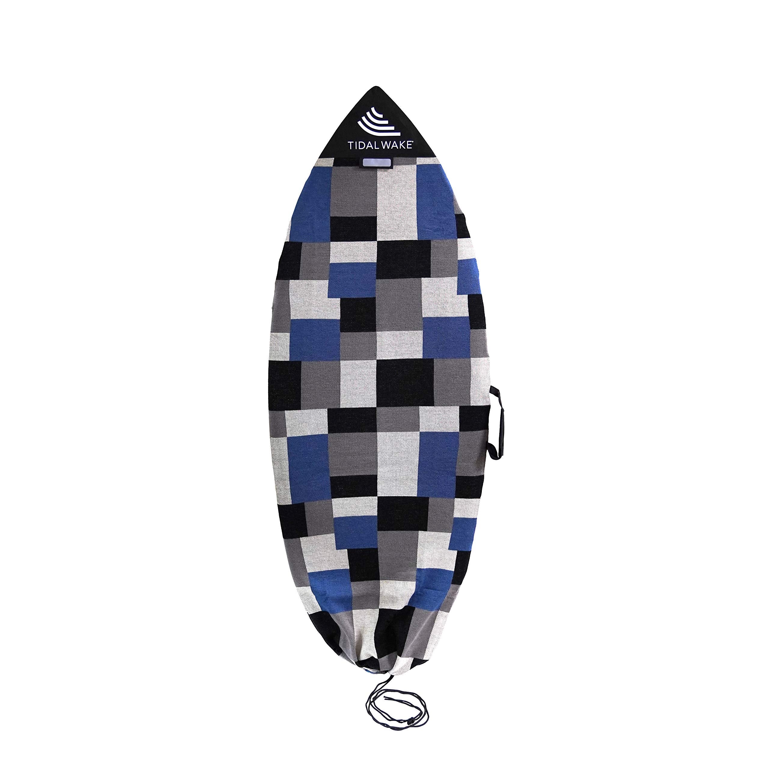 Tidal Wake TAGIT Pointed Nose Surf & Wake Board Sock Cover with Builtin CARRYING HANDLE & NAME TAG, Personalize  Small 5253
