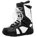 Alpine Swiss Men's Snowboard Boots | Waterproof, Custom-Fit Liner, Medium Flex for All-Mountain Riding, Winter Snow Boots Black 
