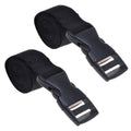 Cosmos Pack Of 2 Black Color Mattress Backpack Sleeping Bag Straps For Outdoor Activities