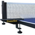 Comesee Professional Table Tennis Ping Pong Net Post Set Strength Screw Clamp With Net Clip Insert, 1.5 Inch Width Grip Holder, 