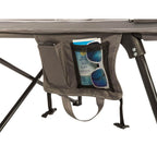 Kamp-Rite Oversized Kwik Cot Quick Setup 1 Person Sleeping Bed With Side Storage Pockets, Storage Hammock And 600D Carry Bag, Bl