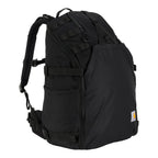 Carhartt 45L Nylon Internal Frame Hiking, Durable Camping & Backpacking Pack W/Hydration Port, Daypack For Men & Women, Black, O