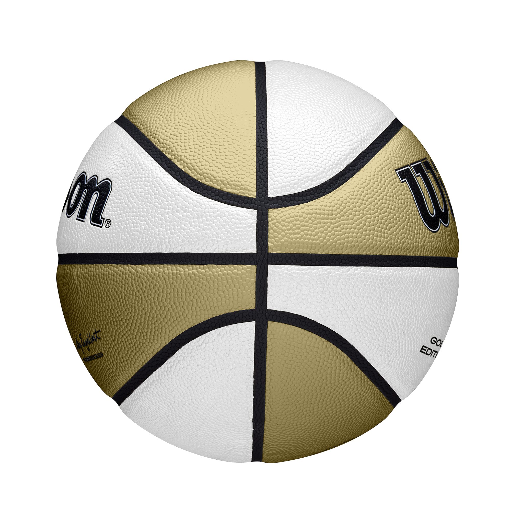 Wilson Wnba Commemorative Series Gold Edition Basketball - Size 6 - 28.5'', Gold/White