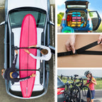 Triwonder Cinch Tie Down Strap Lashing Straps Heavy Duty Nylon Straps With Cam Buckles For Cargo, Trucks, Boat, Motorcycle,Sup,