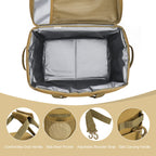 Soft Insulated Cooler Bag 48-Can Leakproof Soft Sided Cooler Large Collapsible Portable Cooler Bags 32L For Picnic, Waterproof S