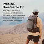 Osprey Talon 22L Mens Lightweight Hiking Backpack - Small Daypack for Travel & Camping, Phantom Grey/Dark Charcoal