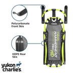 Yukon Charlies Hammerhead Pro HD Sled, Single Rider, Speed and Steering Control, 52-inch x 22-inch, for Ages 13+
