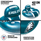 BigMouth Philadelphia Eagles 42    Inflatable Pool Floats Officially Licensed NFL Fan Gear Merchandise Back Support Inner Tube f