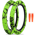 WEEROCK Bike Tire 20 Inch Camouflage Tire 2 Pack 20 x 2.1 (56-406) Folding Bead Replacement Tyre for 20 Inch Bicycles, MTB, Moun