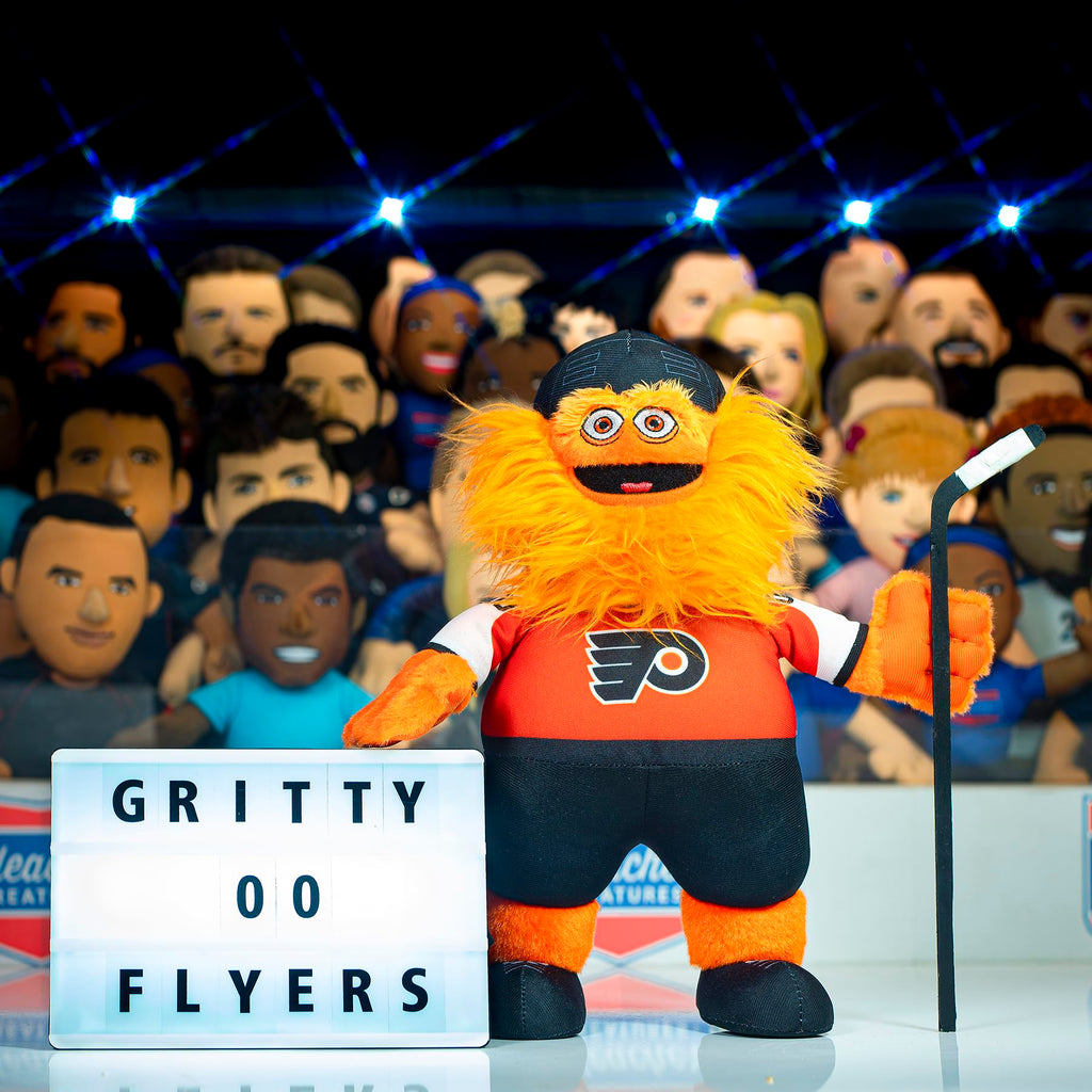 Bleacher Creatures Philadelphia Flyers Gritty 10 NHL Mascot Plush Figure - A Mascot for Play or Display