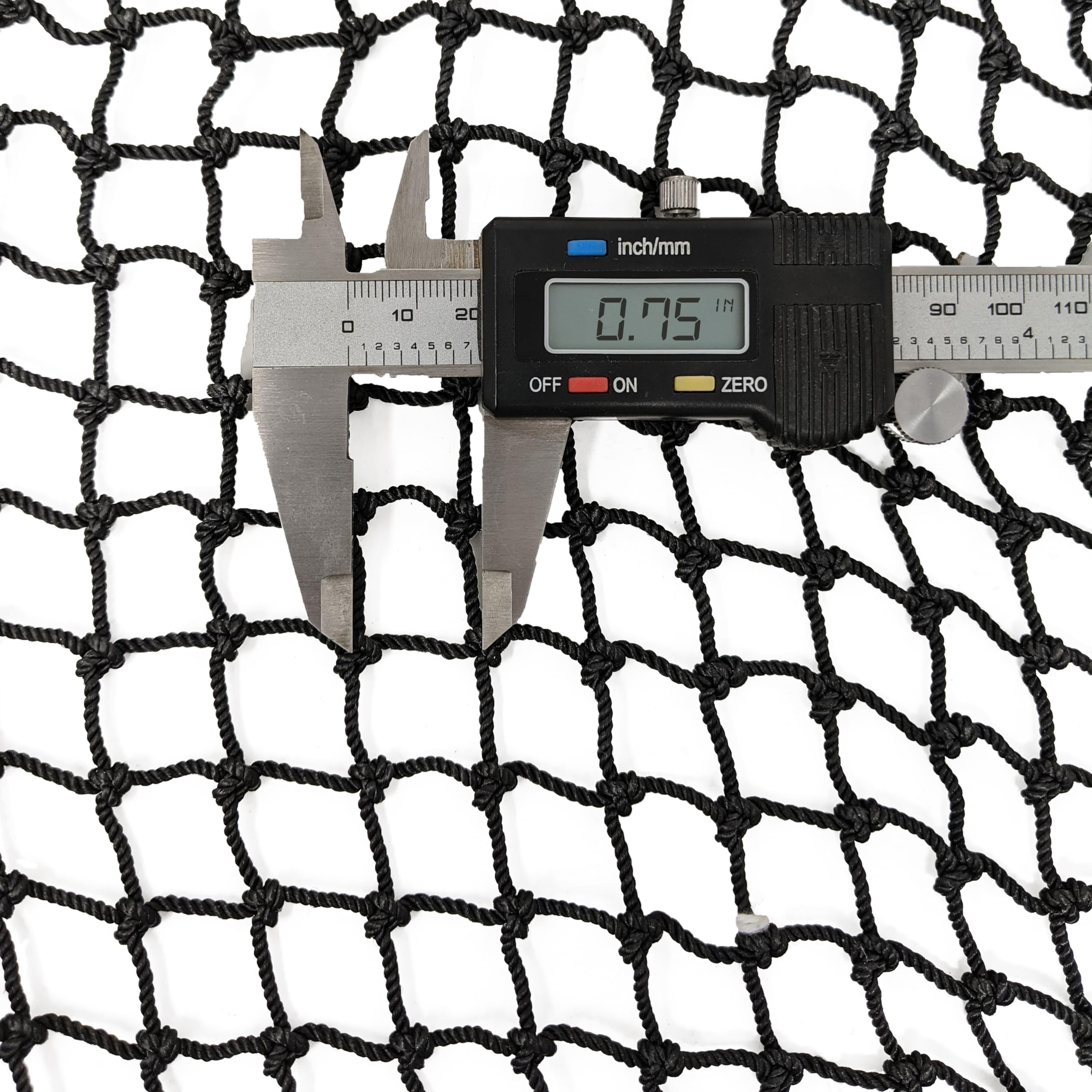 Jfn Pro High Impact Golf Net, 24 Nylon, Black, 10 X 10
