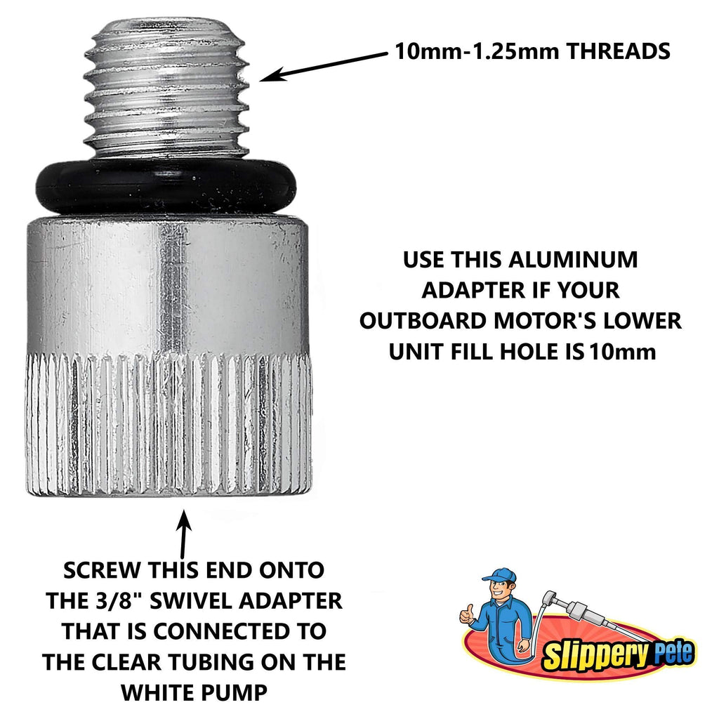 Lower Unit Adapters Fit Most Major Brands Outboard Motor(3/8 Inch Swivel/10Mm/8Mm) Does Not Fit Volvo Penta
