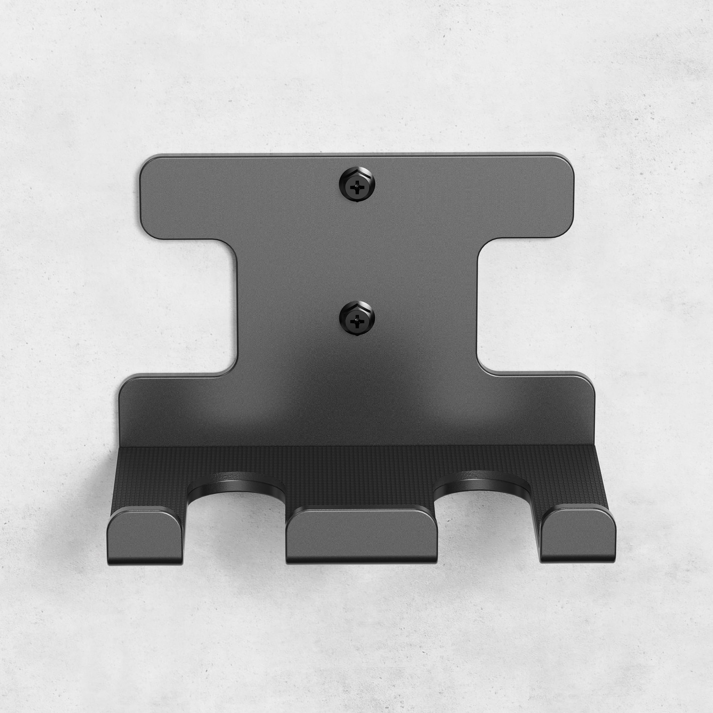 Vertical Barbell Rack Barbell Holder Wall Mount Barbell Storage Holder Olympic Bar Hanger For Home Commercial Garage Gym (Double