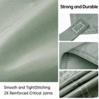 Free Soldier Camping Tarp Waterproof Portable Multifunctional Outdoor Traveling Awning Backpacking Shelter Rain Tarp (Bean Green