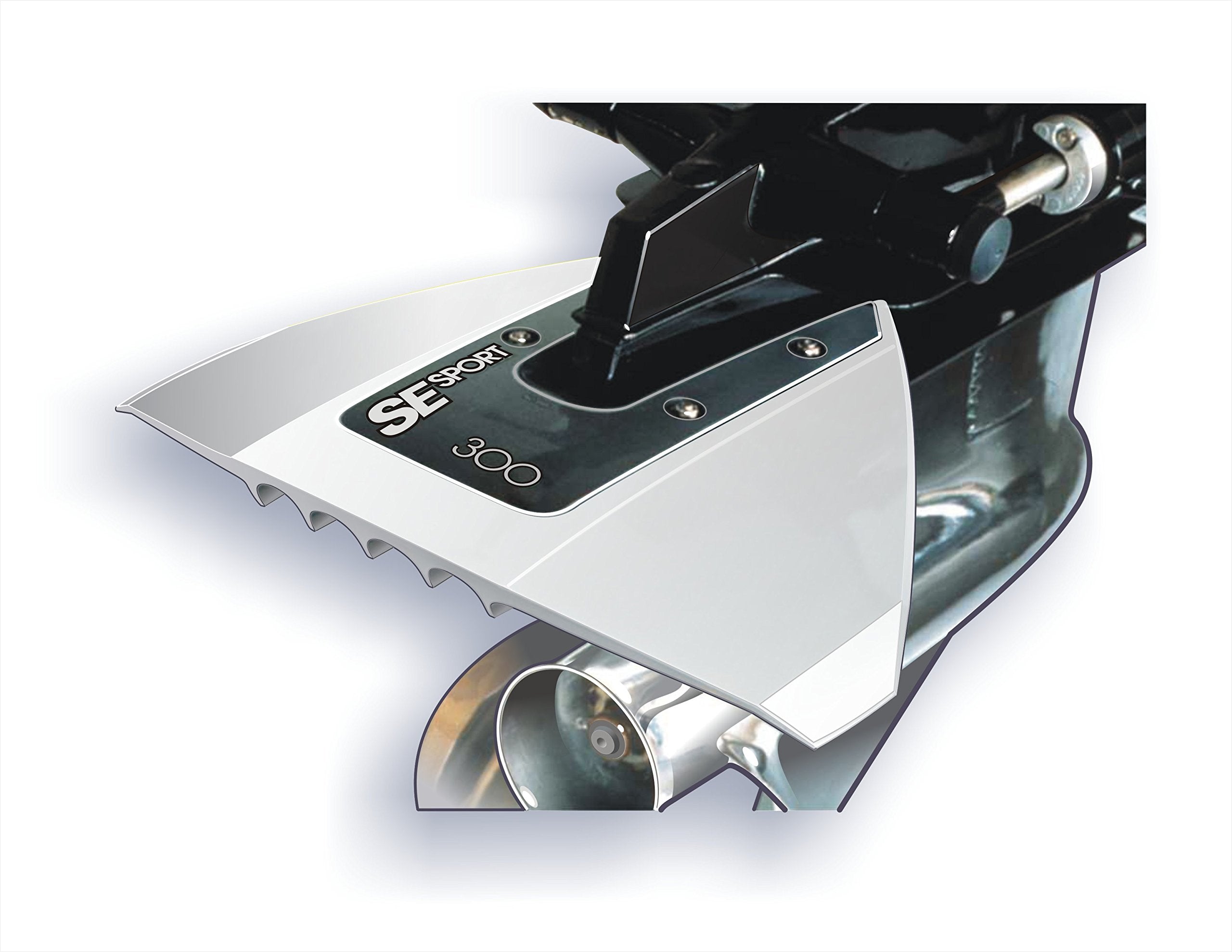 Se Sport High Performance Hydrofoil Size: 1.5'' H X 16'' W X 19'' D, Color: White