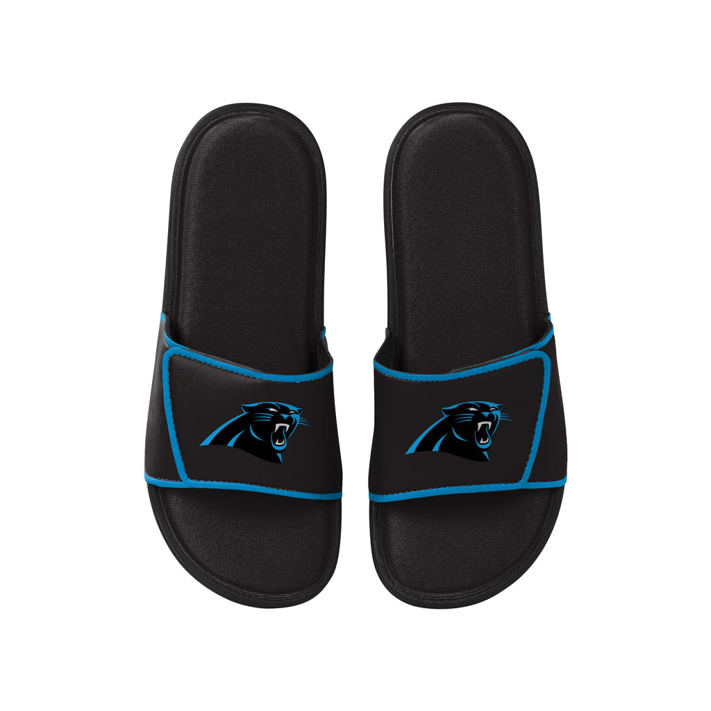 FOCO Carolina Panthers NFL Mens Foam Sport Slide - XL
