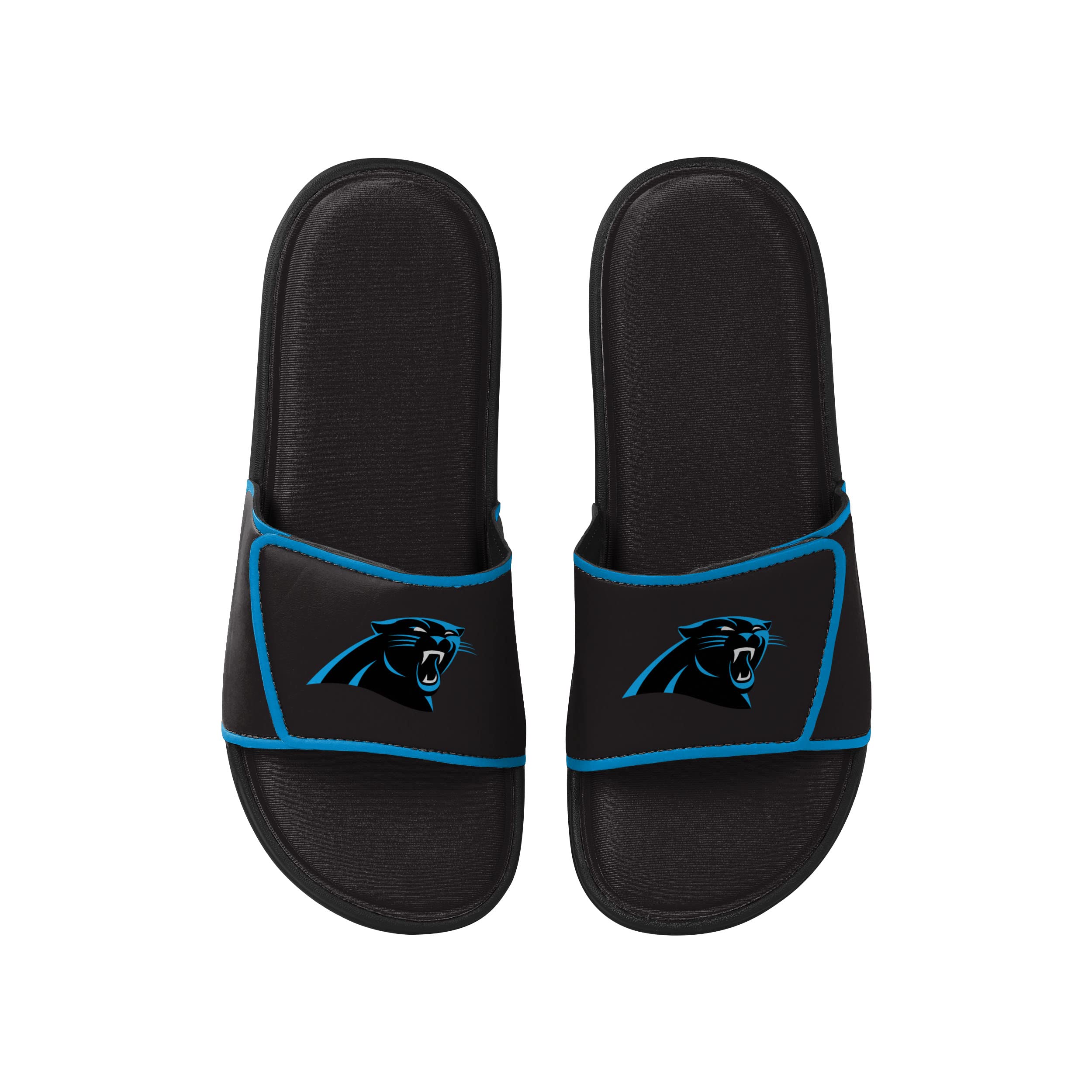 FOCO Carolina Panthers NFL Mens Foam Sport Slide - XL