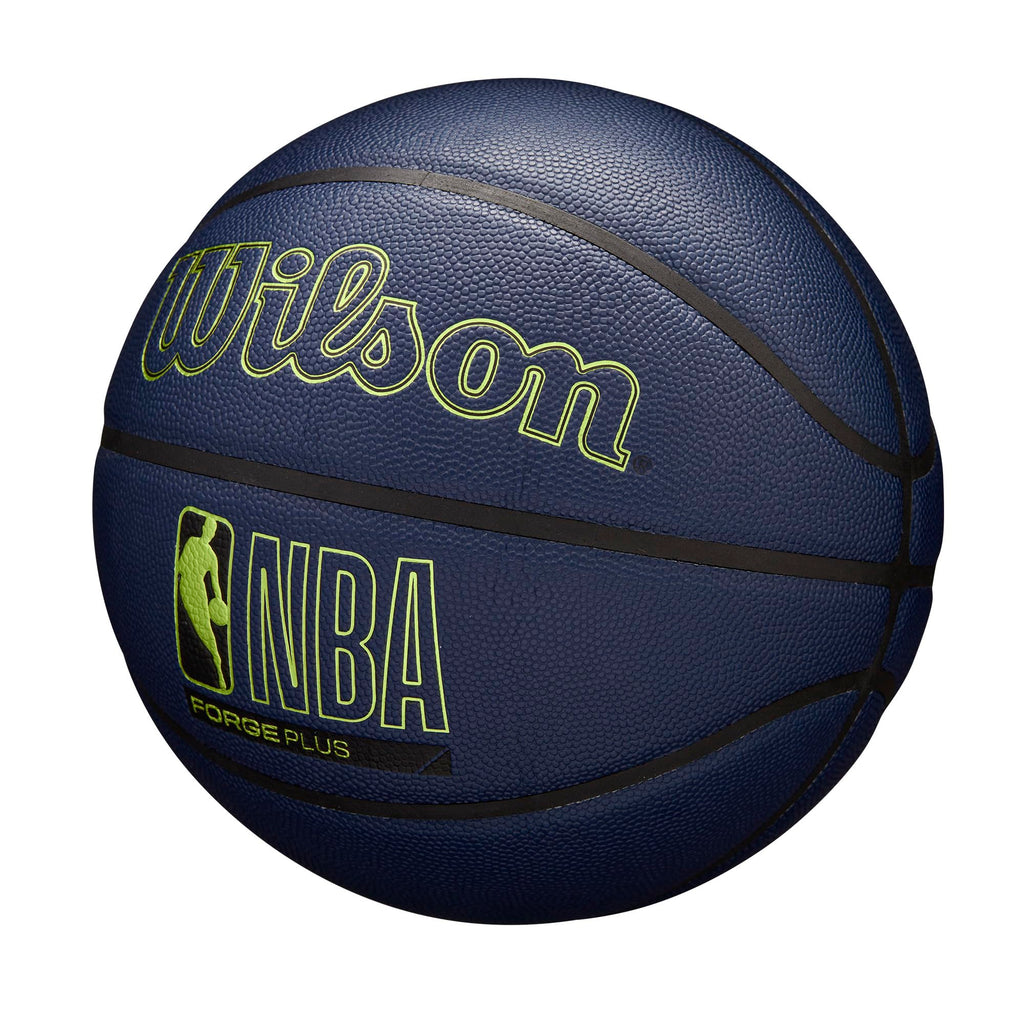 Wilson Nba Forge Plus Indoor/Outdoor Basketball - Navy Blue, Size 6-28.5''