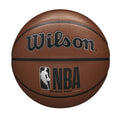 WILSON NBA Forge Series Indoor/Outdoor Basketball - Forge Pro, Brown, Size 5 - 27.5