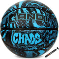 AND1 Chaos Basketball & Pump (Jungle Series)- Official Size 7 (29.5   ) Streetball, Made for Indoor and Outdoor Basketball Games