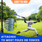 Baseball Resistance Trainer,Training Aid For Baseball Softball Pitchers,Interchangeable Grips To Build Arm Strength,Arm Bands Fo